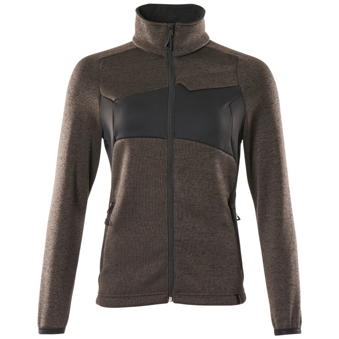 Mascot ACCELERATE Strickpullover mit Reißverschluss, Damenpassform 18155 Gr. S dunkelanthrazit/schwarz