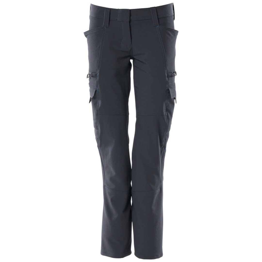 Mascot ACCELERATE Hose mit Schenkeltaschen Damenpassform PEARL Gr. 19 schwarzblau