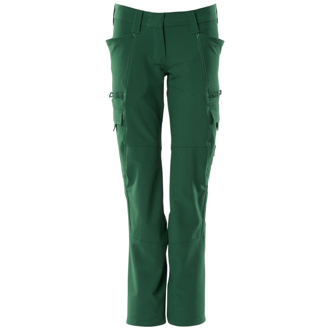 Mascot ACCELERATE Hose mit Schenkeltaschen Damenpassform PEARL Gr. 17 grün