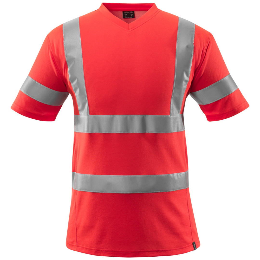 Mascot Warnschutz T-Shirt SAFE CLASSIC 18282 Gr. XL warnrot