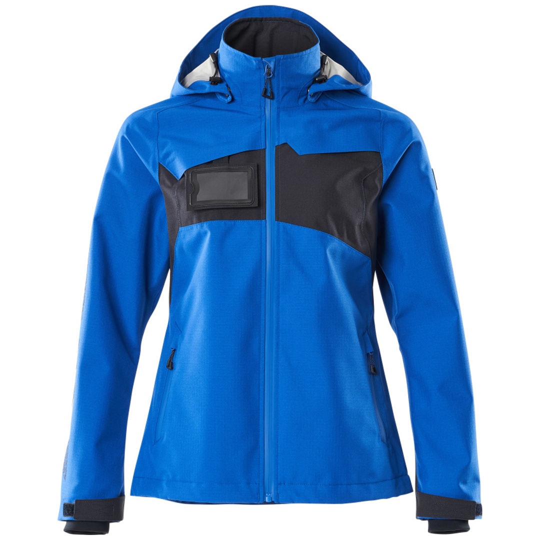 Mascot Hard Shell Jacke ACCELERATE atmungsaktiv, wind- und wasserdicht Damen 18311 Gr. M azurblau/schwarzblau