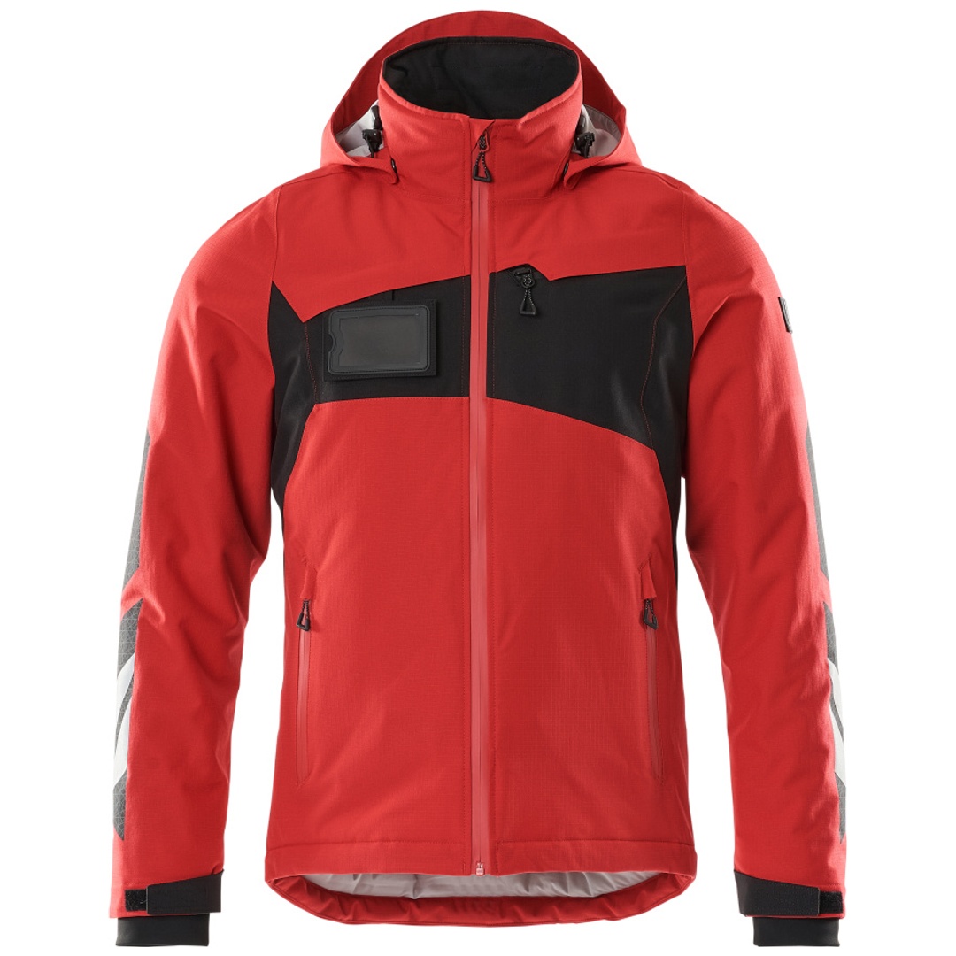 Mascot ACCELERATE Herren Winterjacke mit Climascot-Futter 18335 Gr. S verkehrsrot/schwarz