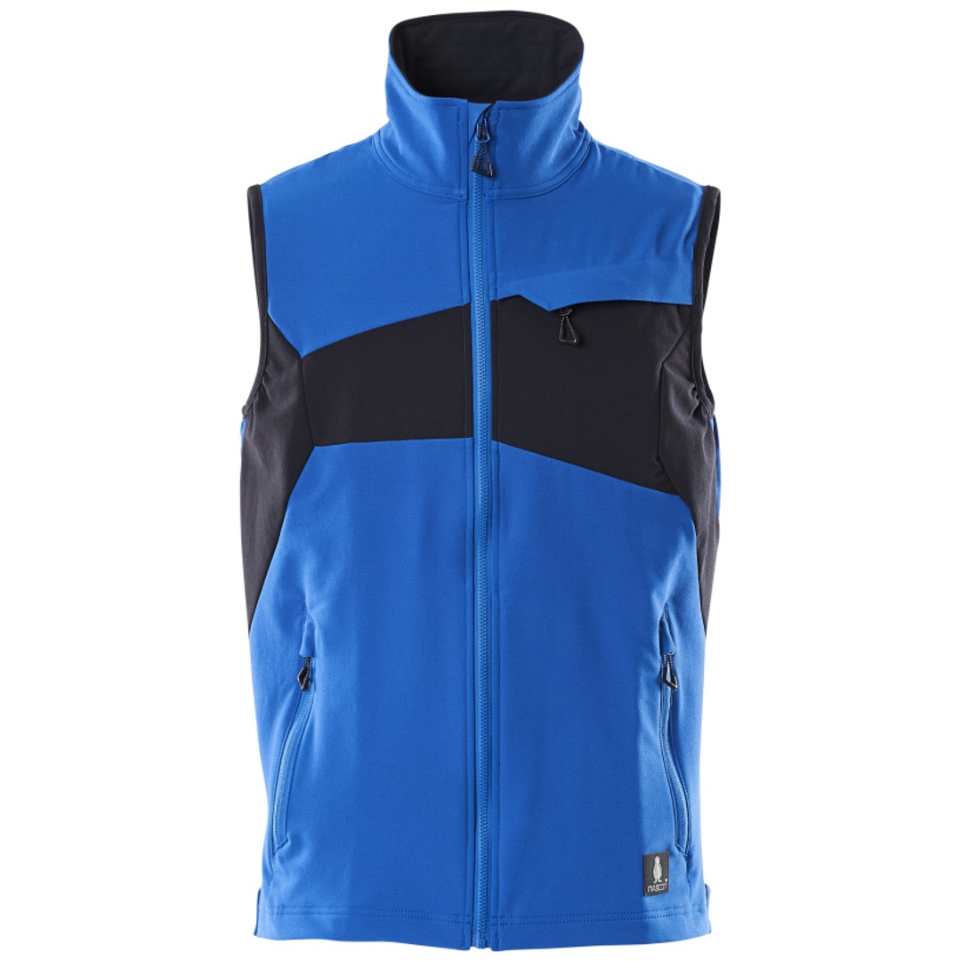 Mascot MASCOT® ACCELERATE Weste Ultimate Stretch 18365-511-91010 Gr. XS azurblau/schwarzblau