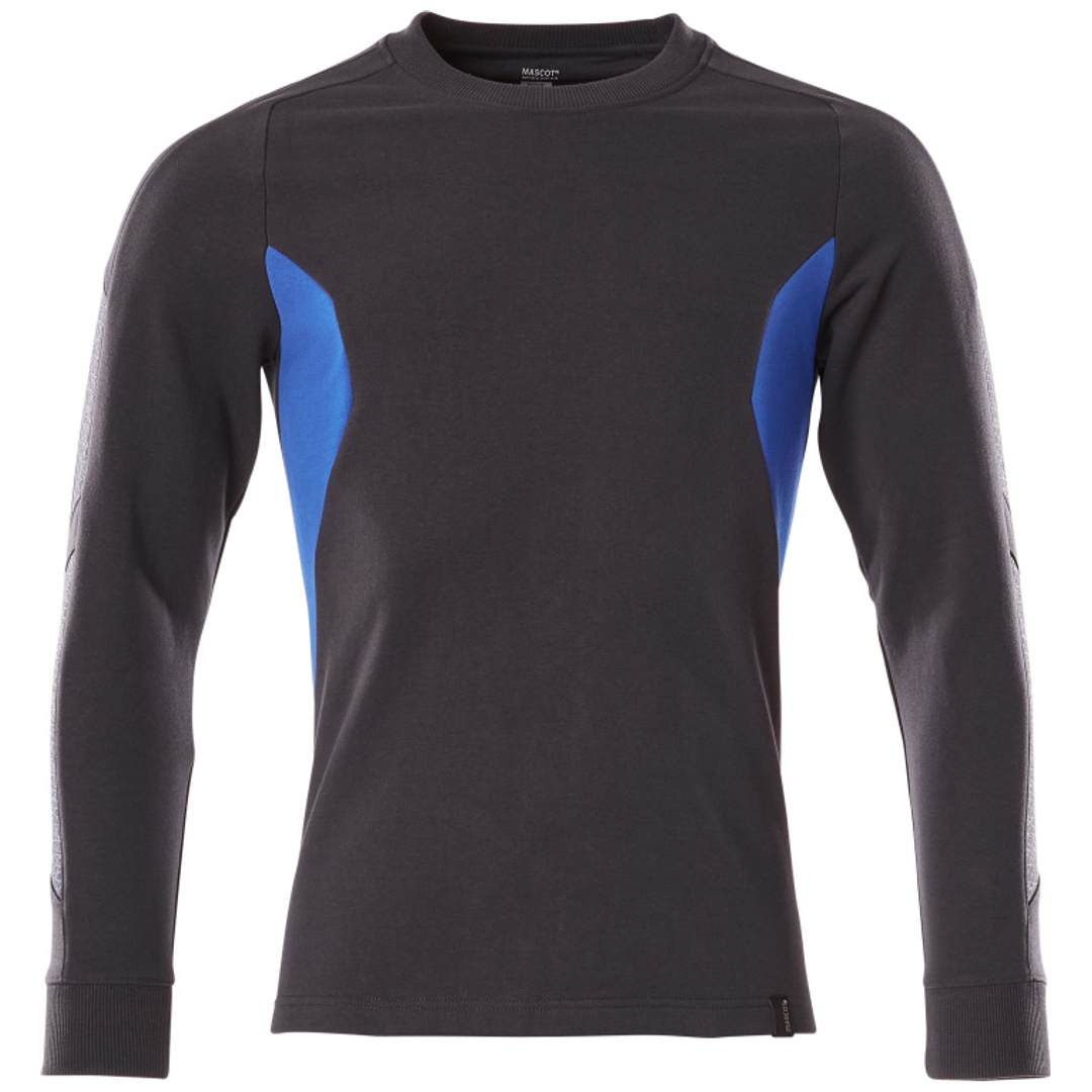Mascot ACCELERATE Herren Sweatshirt 18384-962-01091 Gr. M schwarzblau/azurblau