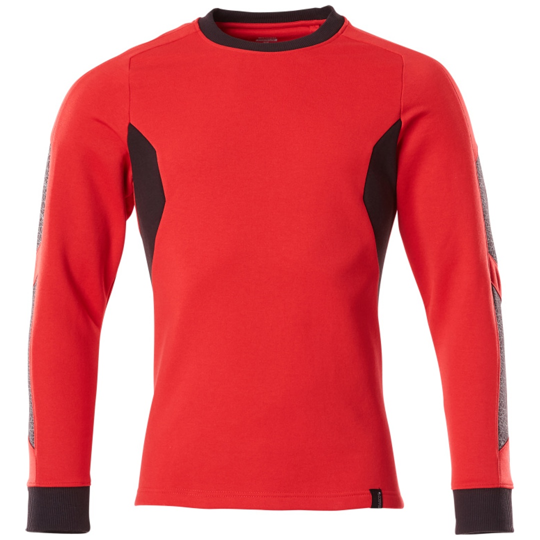 Mascot ACCELERATE Herren Sweatshirt 18384-962-20209 Gr. S verkehrsrot/schwarz