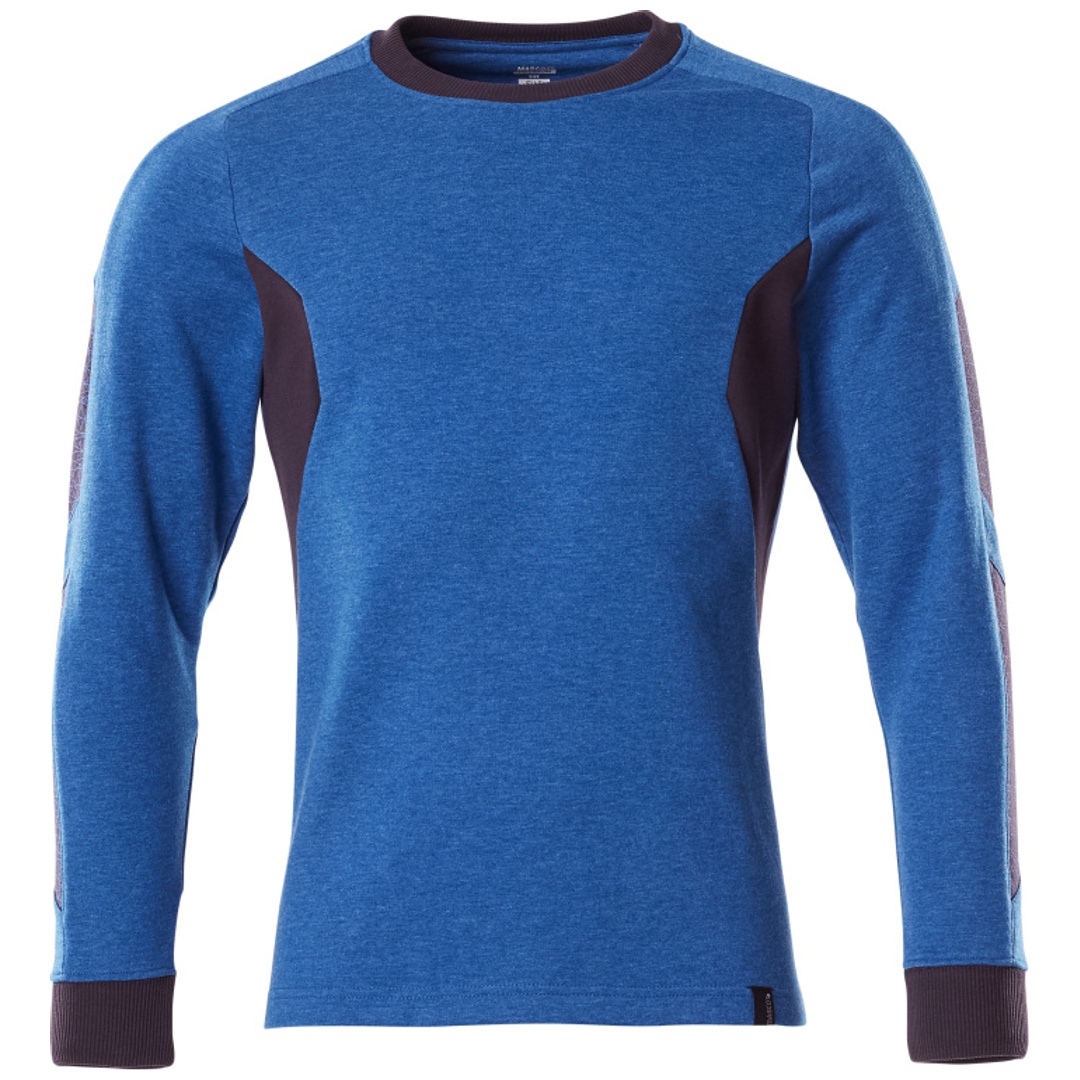 Mascot ACCELERATE Herren Sweatshirt 18384-962-91010 Gr. XL azurblau/schwarzblau