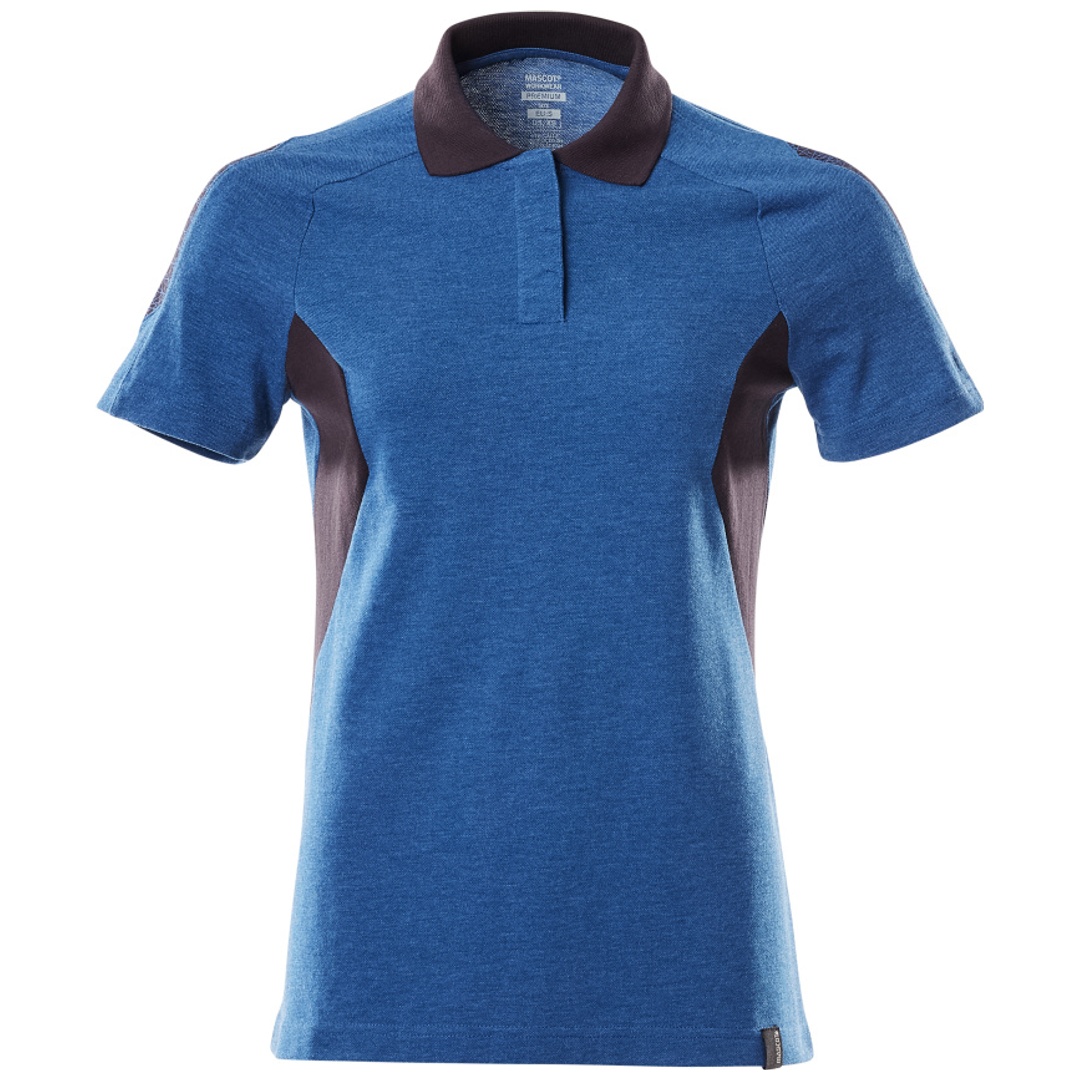 Mascot ACCELERATE Damen Poloshirt 18393-961 Gr. XS azurblau/schwarzblau