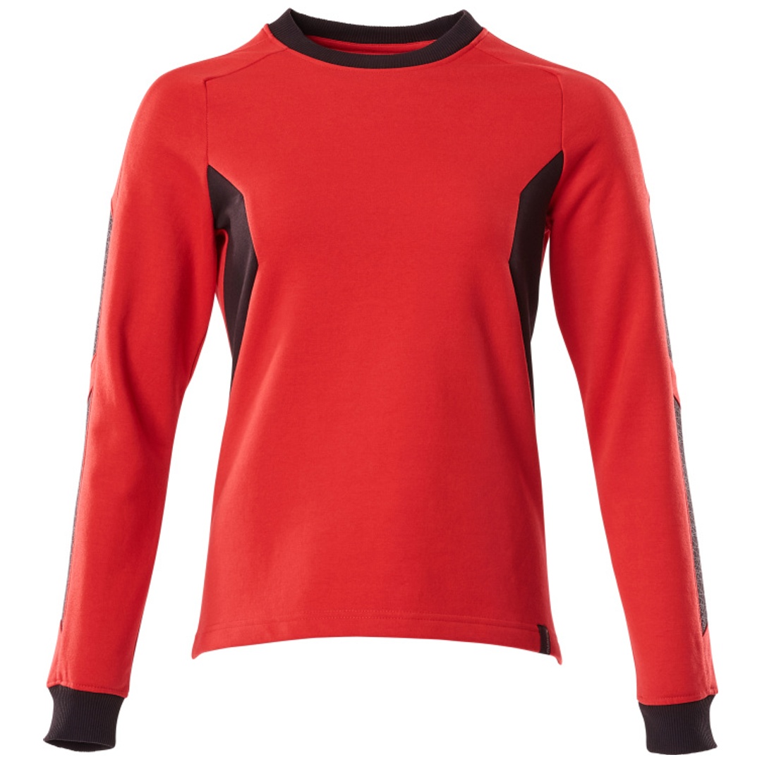Mascot ACCELERATE Sweatshirt, Damenpassform 18394 Gr. M verkehrsrot/schwarz