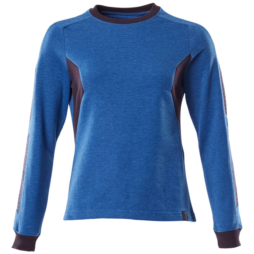 Mascot ACCELERATE Sweatshirt, Damenpassform 18394 Gr. 4XL azurblau/schwarzblau