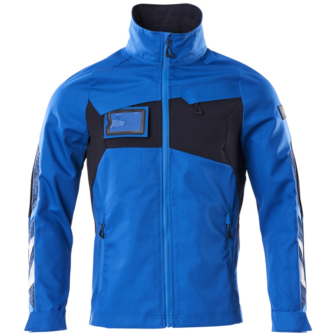 Mascot Arbeitsjacke ACCELERATE mit Strecheinsätzen 18509 Gr. 4XL azurblau/schwarzblau
