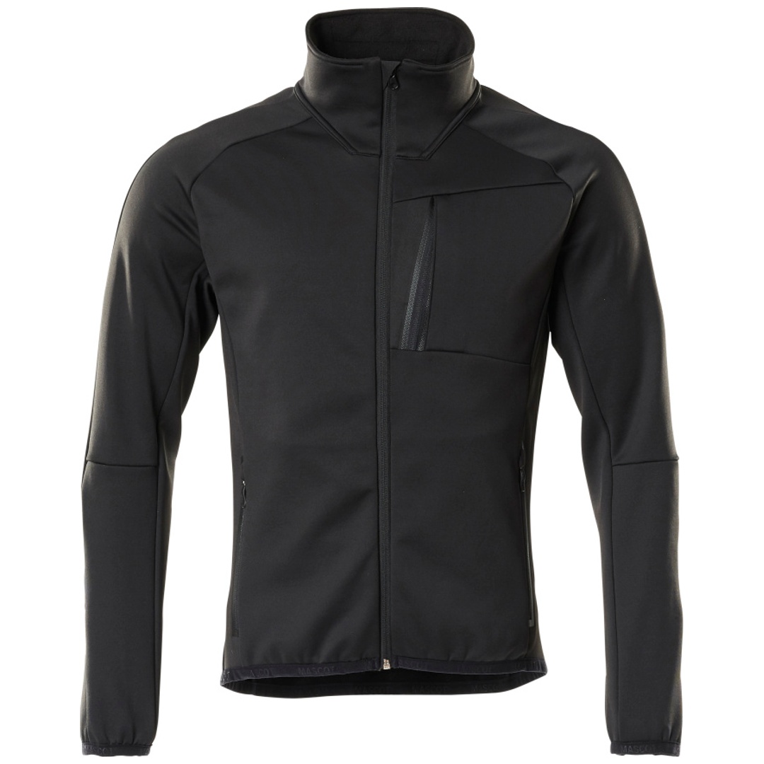 Mascot Fleecepullover mit Reißverschluss 18603-316 Gr. 4XL schwarz