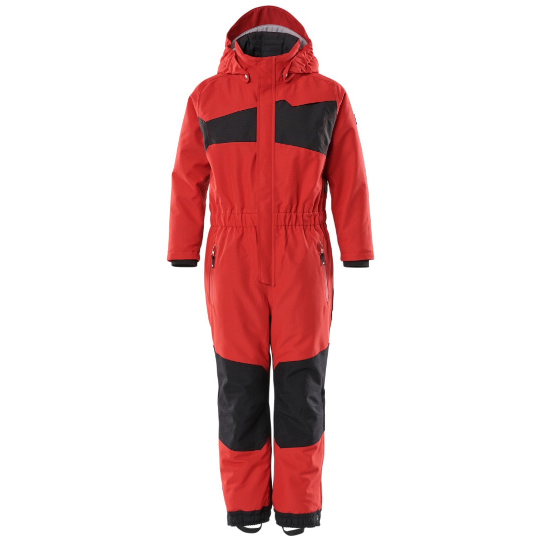 Mascot MASCOT® ACCELERATE Schneeanzug für Kinder mit CLIMASCOT-Futter, atmungsaktiv, wind- und wasserdicht Gr. 104 verkehrsrot/schwarz