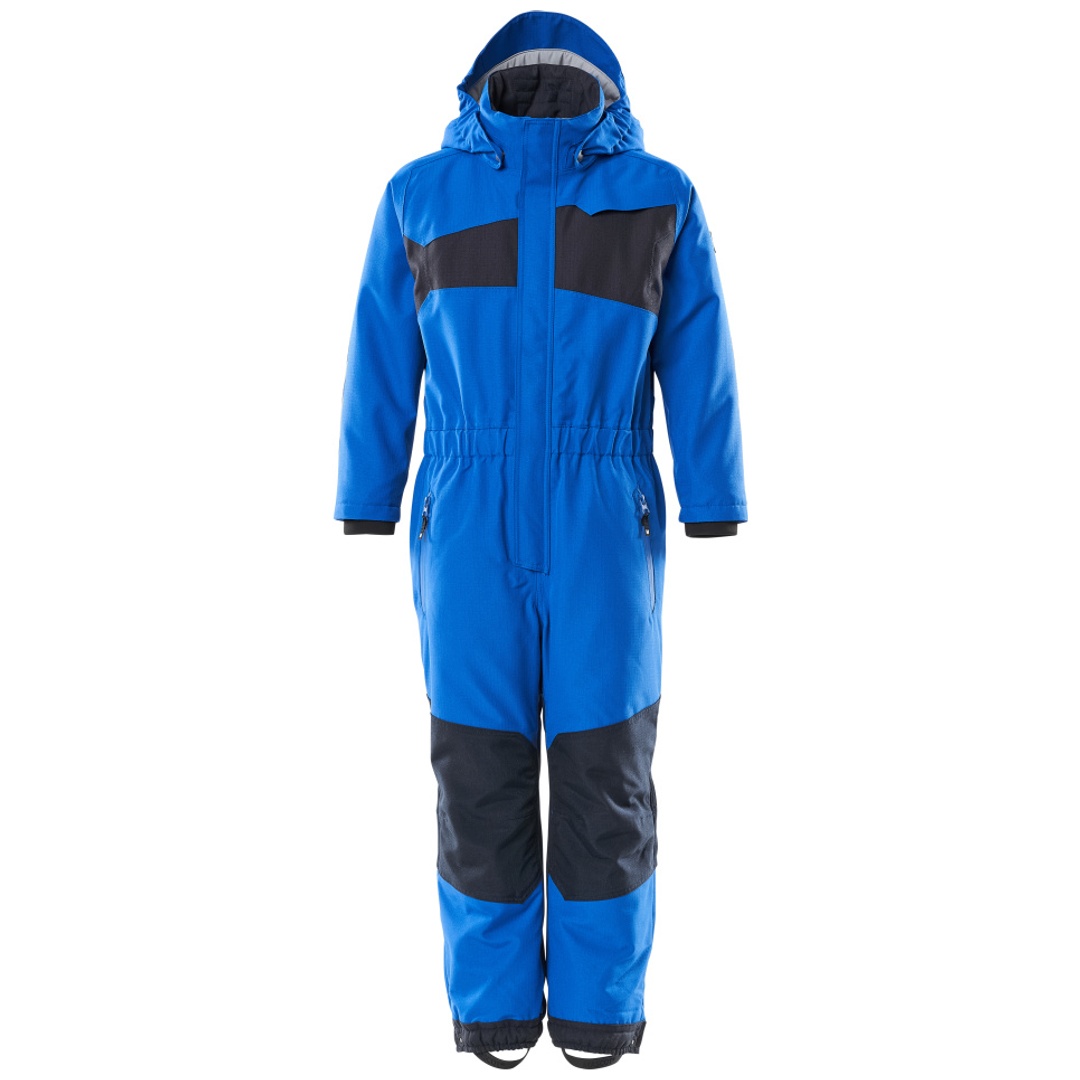 Mascot MASCOT® ACCELERATE Schneeanzug für Kinder mit CLIMASCOT-Futter, atmungsaktiv, wind- und wasserdicht Gr. 128 azurblau/schwarzblau
