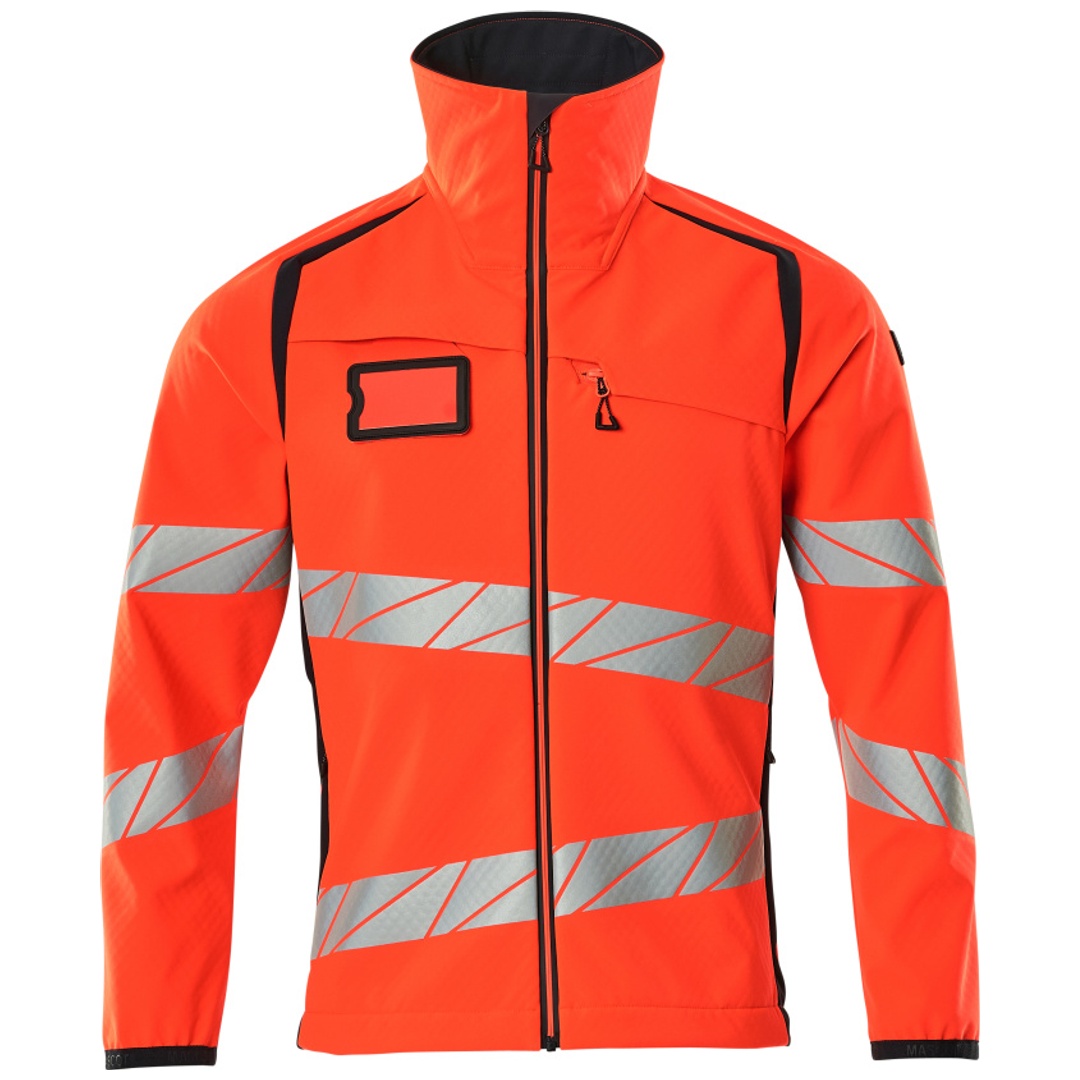 Mascot ACCELERATE SAFE Softshelljacke 19002-143-22210 Gr. M Hi-vis rot/schwarzblau
