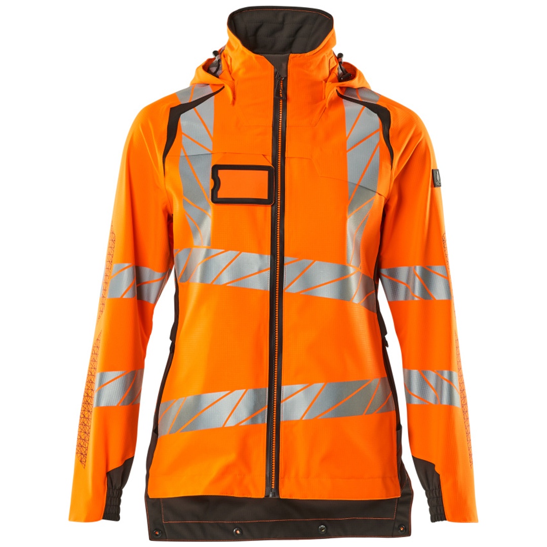 MASCOT ACCELERATE SAFE Damen Hard Shell Jacke 19011-449 Gr. 4XL hi-vis orange/dunkelanthrazit