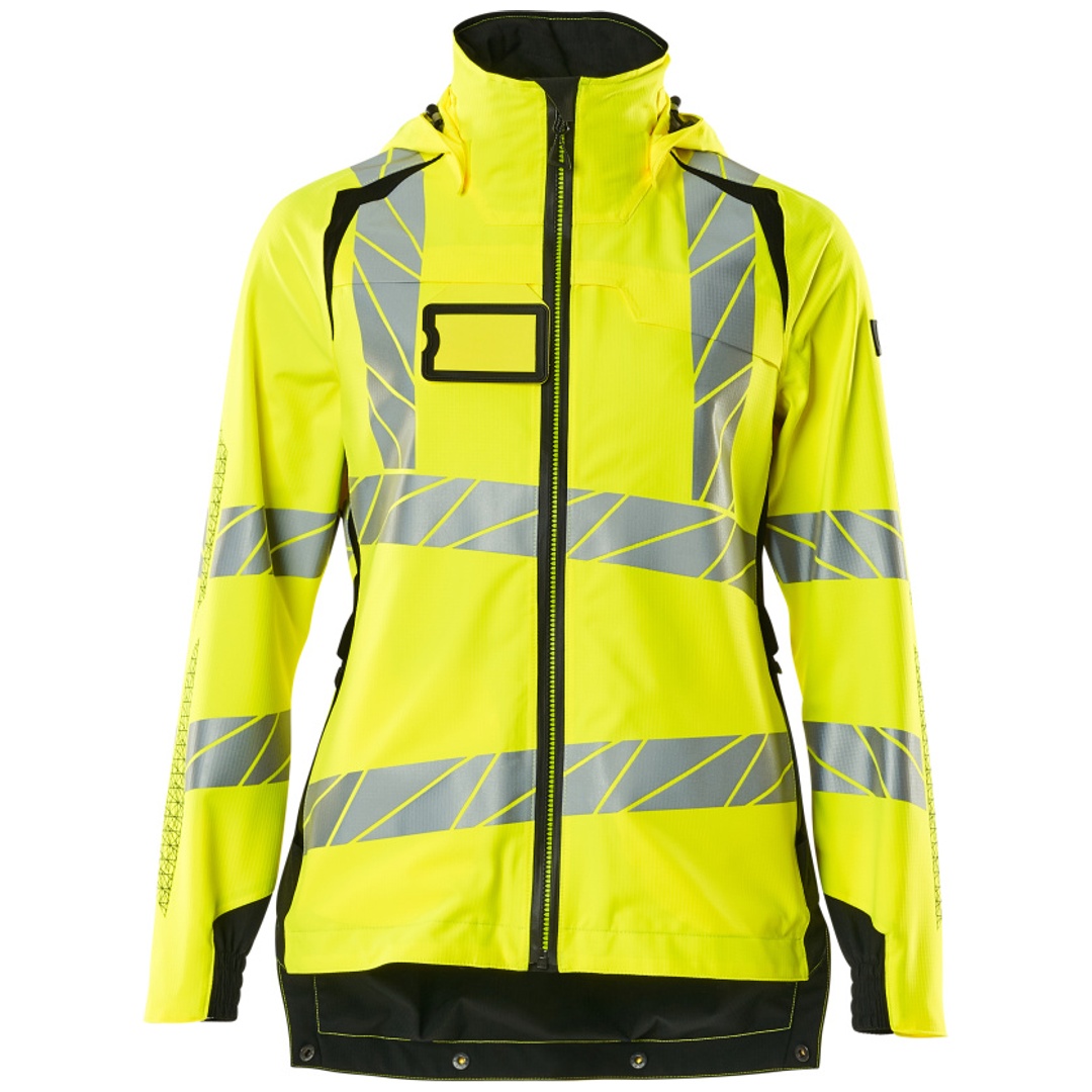 MASCOT ACCELERATE SAFE Damen Hard Shell Jacke 19011-449 Gr. 5XL hi-vis gelb/schwarz