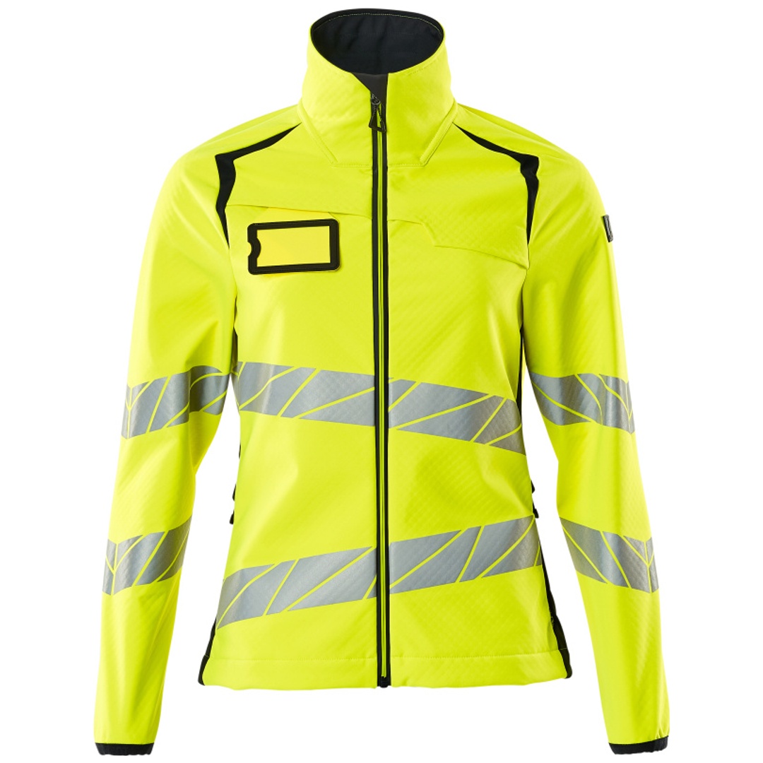 MASCOT Damen-Softshelljacke 19012-143 Gr. 2XL hi-vis gelb/schwarzblau