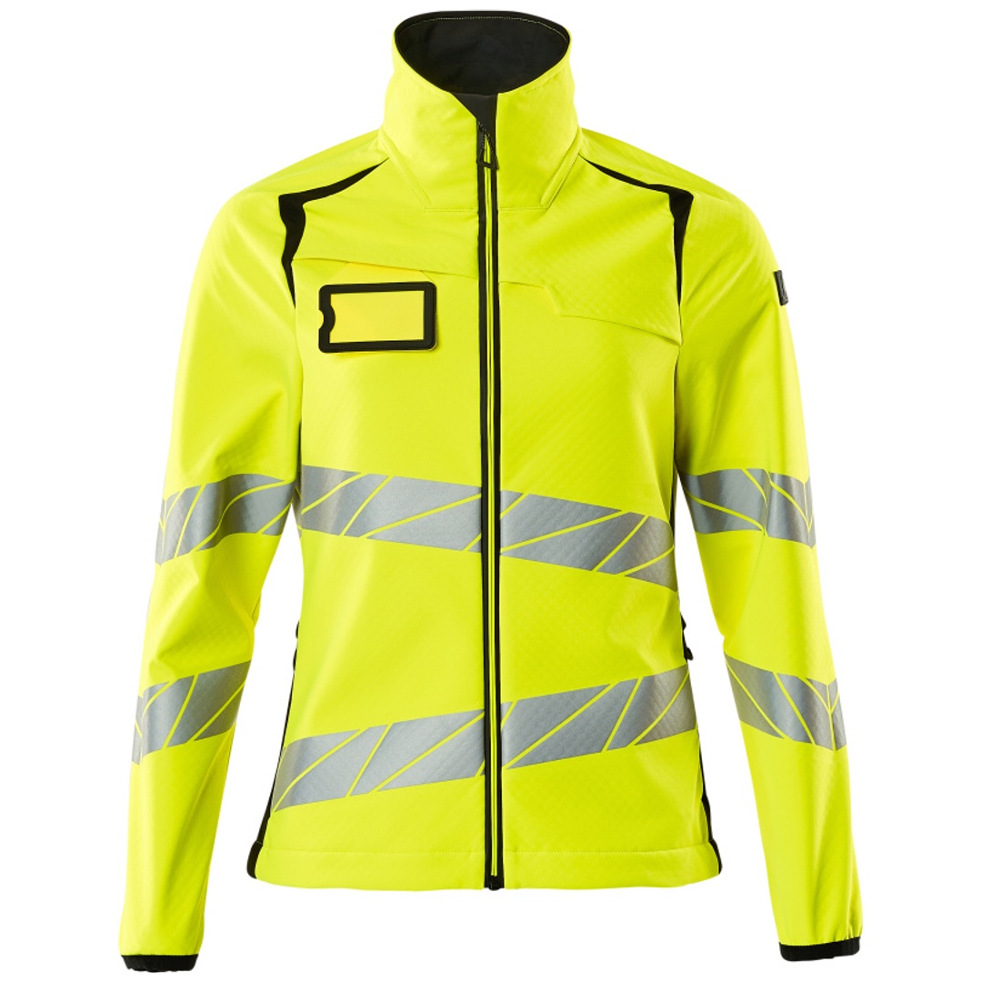 MASCOT Damen-Softshelljacke 19012-143 Gr. S hi-vis gelb/schwarz