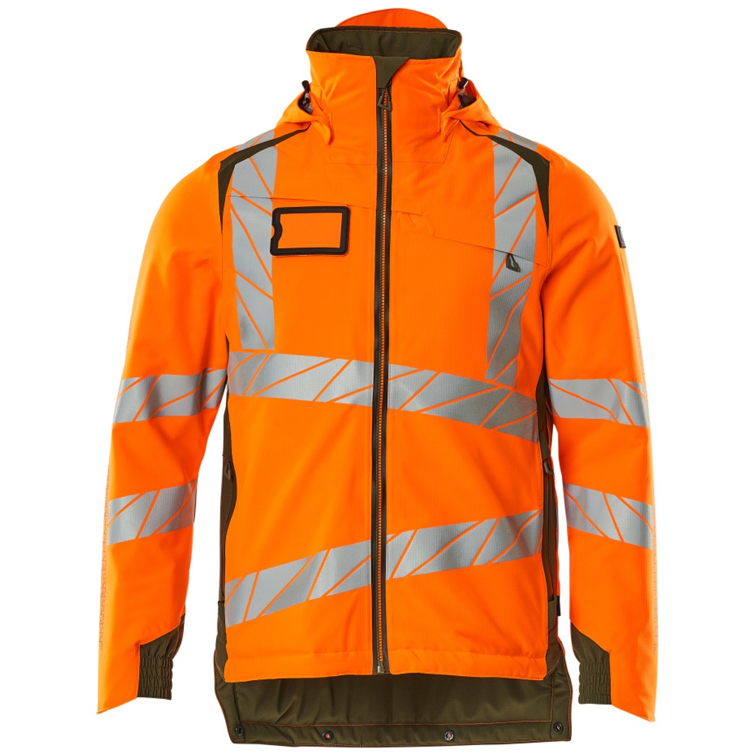 Mascot Accelerate Safe Winterjacke 19035-449 Gr. S hi-vis orange/moosgrün