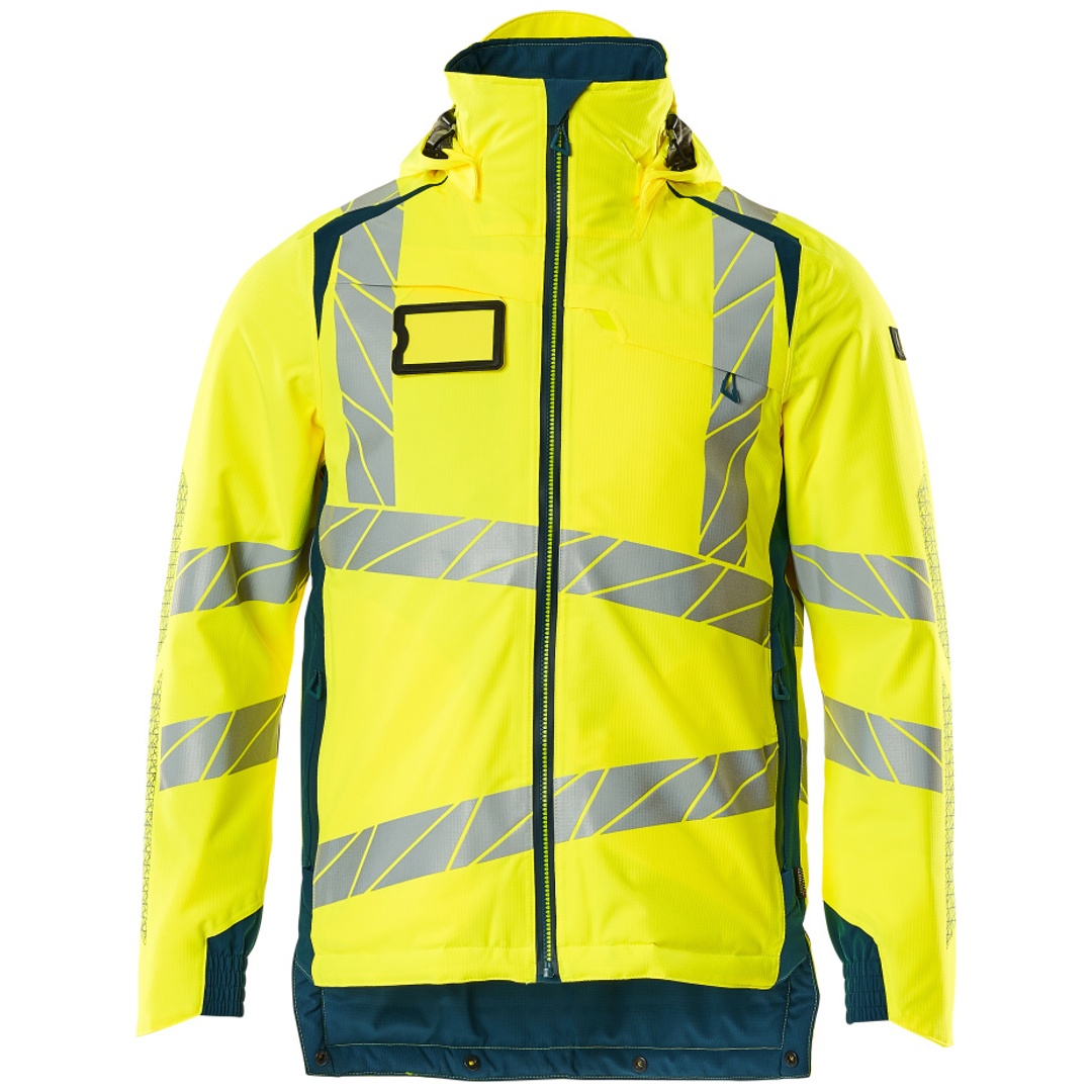 Mascot Accelerate Safe Winterjacke 19035-449 Gr. 4XL hi-vis gelb/dunkelpetroleum