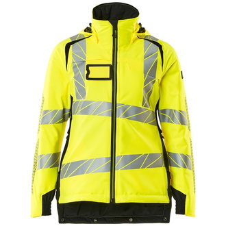 Mascot Winterjacke CLIMASCOT®, Damen Winterjacke Gr. XL, hi-vis gelb/schwarz