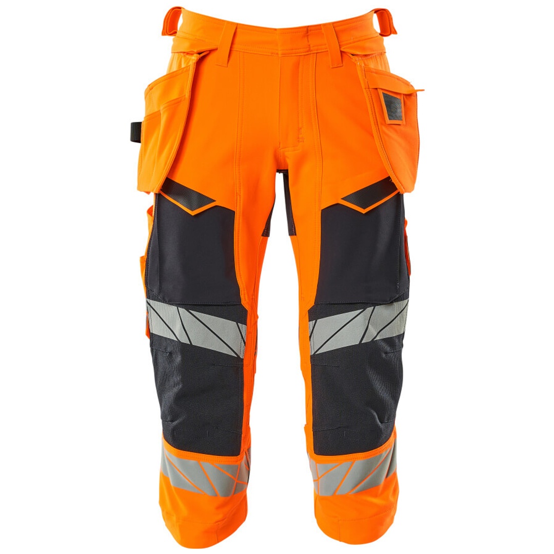 Mascot Dreiviertel-Hose 19049-711-14010 Gr. 56 hi-vis orange/schwarzblau
