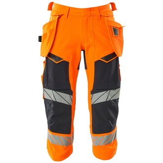 Mascot Dreiviertel-Hose 19049-711-14010 Gr. 66 hi-vis orange/schwarzblau