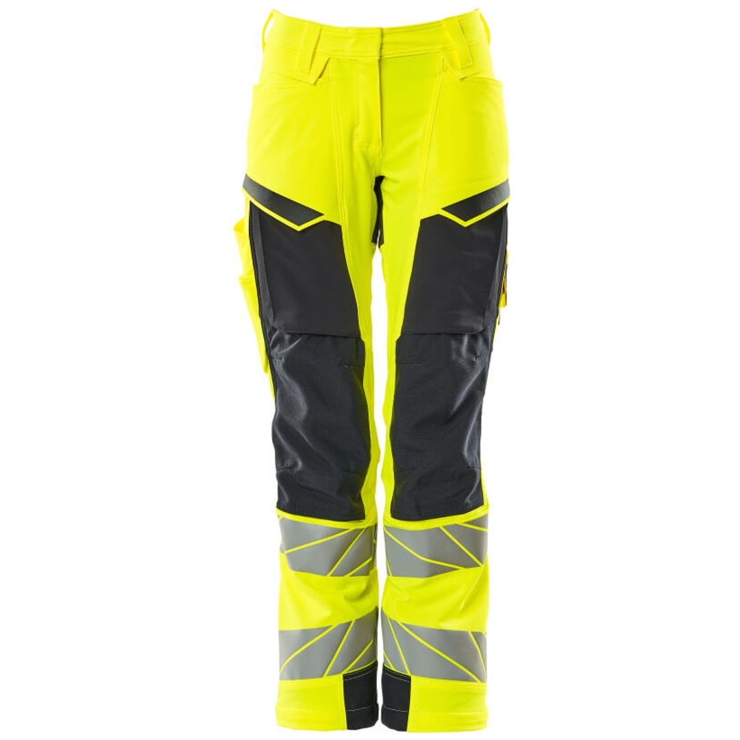 Mascot Damen-Hose mit Knietaschen 19078-511-17010 Gr. 82C50 hi-vis gelb/schwarzblau