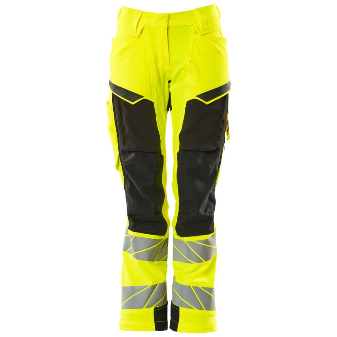 Mascot Damen-Hose mit Knietaschen 19078-511-1709 Gr. 36 hi-vis gelb/schwarz