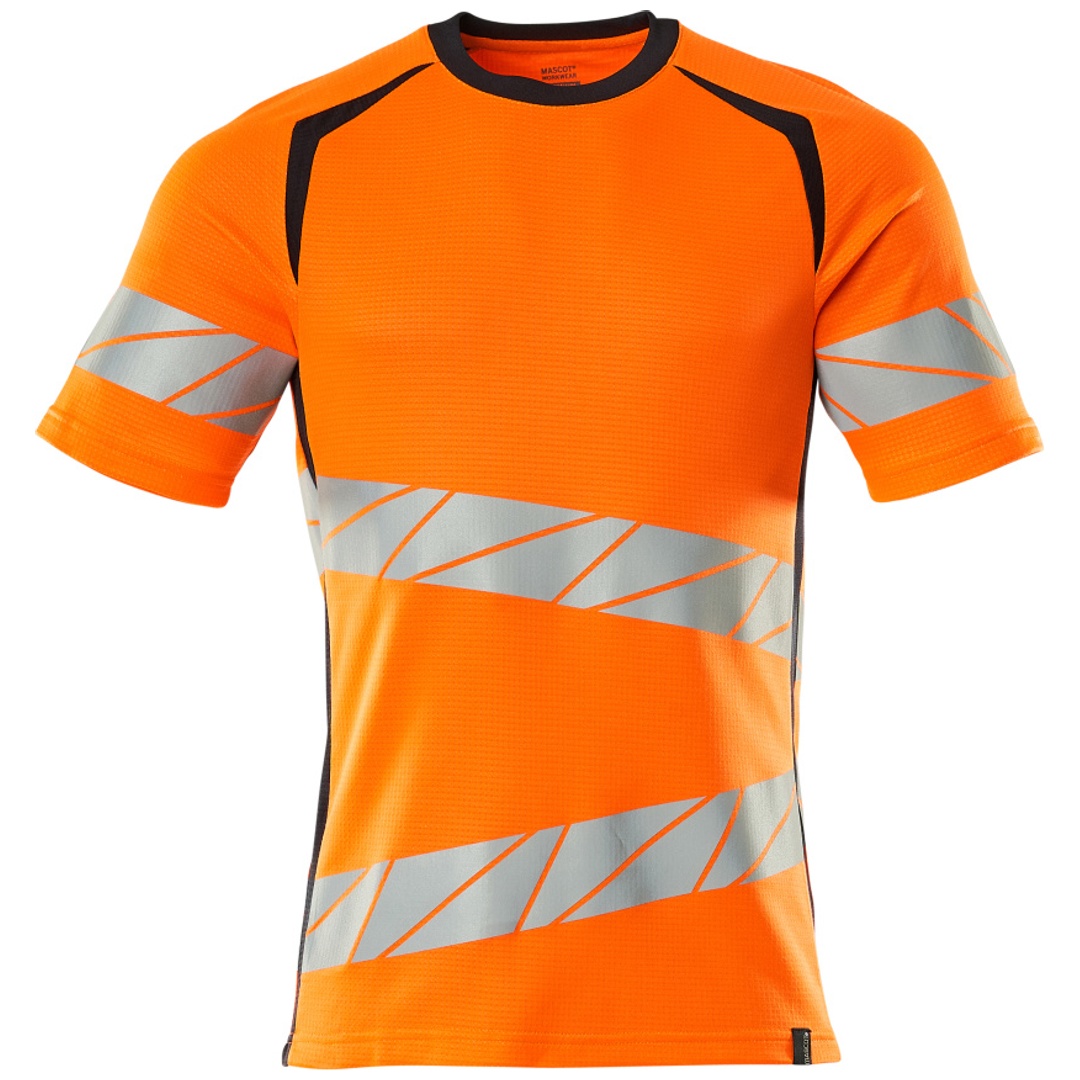 Mascot Warnschutz Premium T-Shirt ACCELERATE SAFE 19082-771 Gr. XL hi-vis orange/schwarzblau