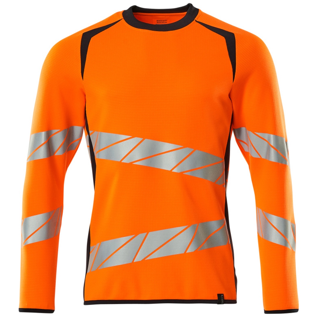 Mascot T-Shirt 19084-781-14010 Gr. L hi-vis orange/schwarzblau
