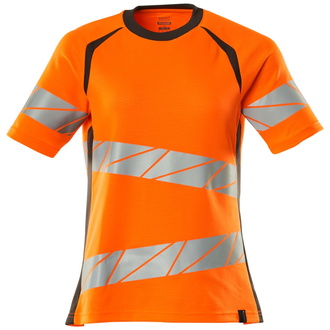 Mascot T-Shirt, Damenpassform T-shirt Gr. 3XLONE, hi-vis orange/dunkelanthrazit