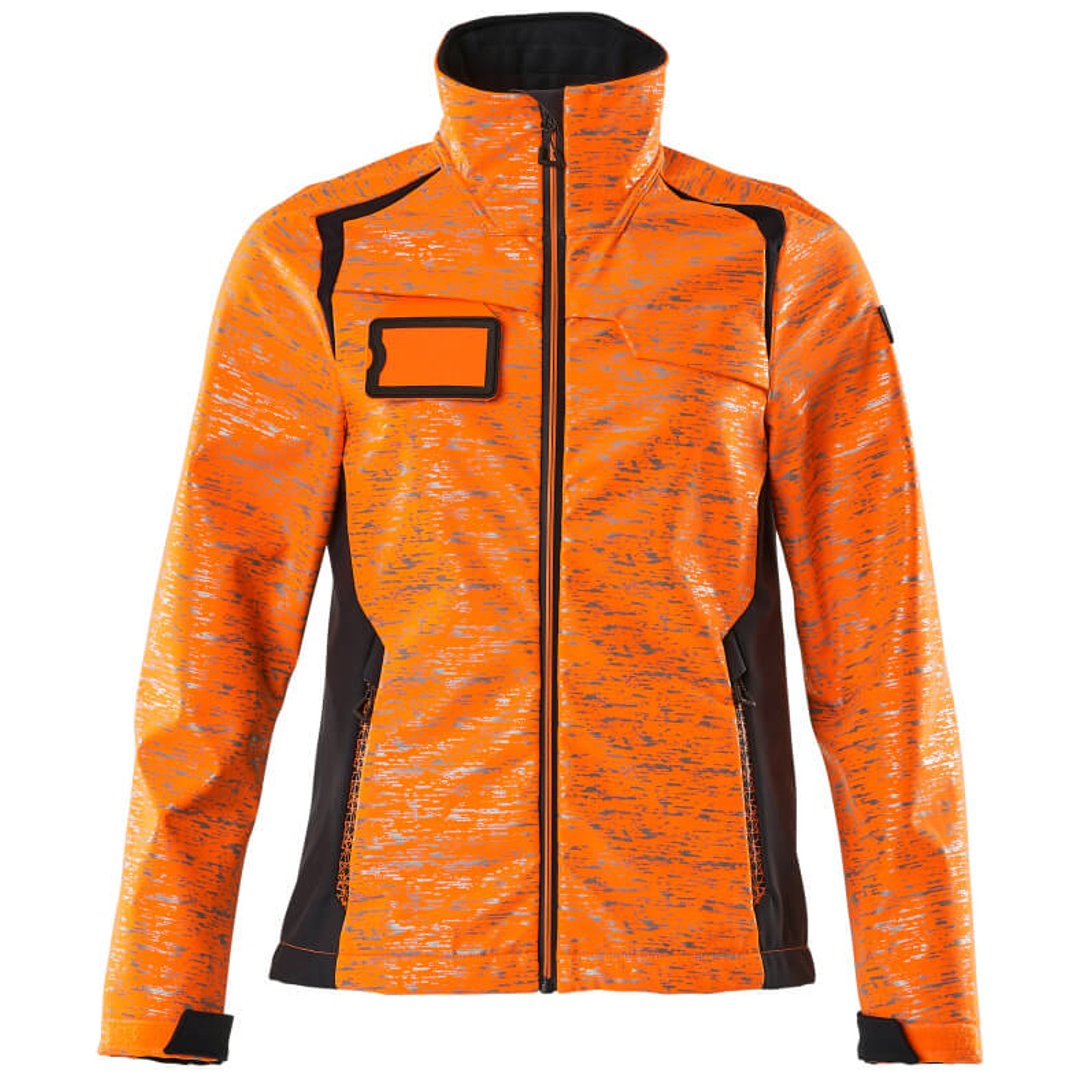 MASCOT ACCELERATE SAFE Damen Softshelljacke 19212-291 Gr. S hi-vis orange/schwarzblau