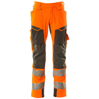 Mascot Hose mit Knietaschen 19279-510-1418 Gr. 82C49 hi-vis orange/dunkelanthrazit