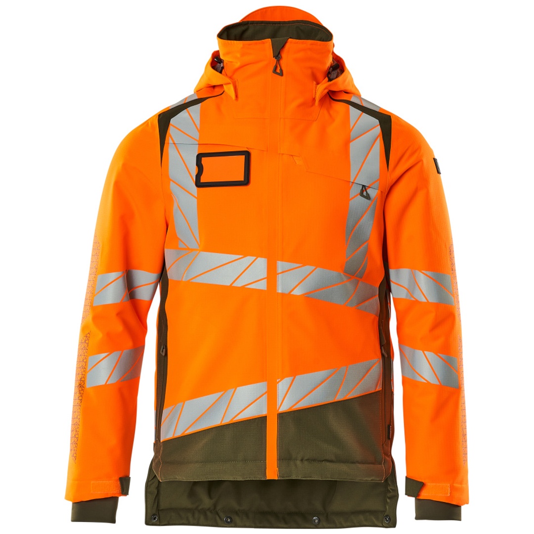 Mascot ACCELERATE Winterjacke 19335-231 L hi-vis orange/moosgrün