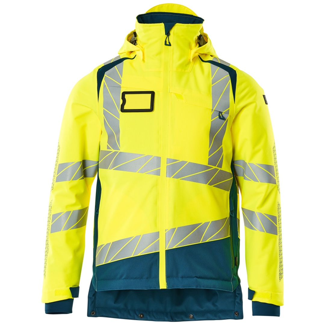 Mascot ACCELERATE Winterjacke 19335-231 5XL hi-vis gelb/dunkelpetroleum