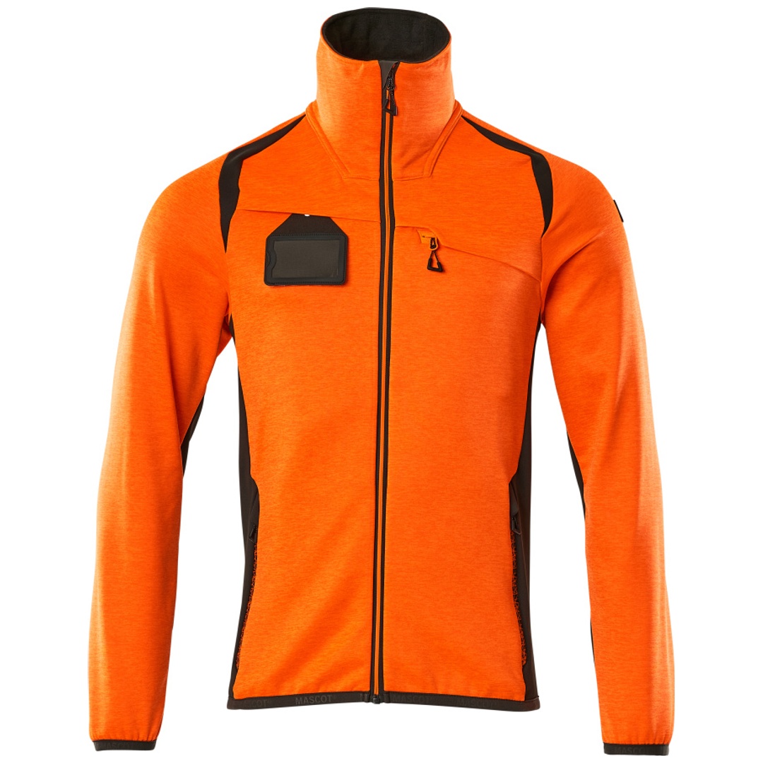 Mascot Fleecepullover mit Reißverschluss 19403 Gr. 2XL hi-vis orange/dunkelanthrazit