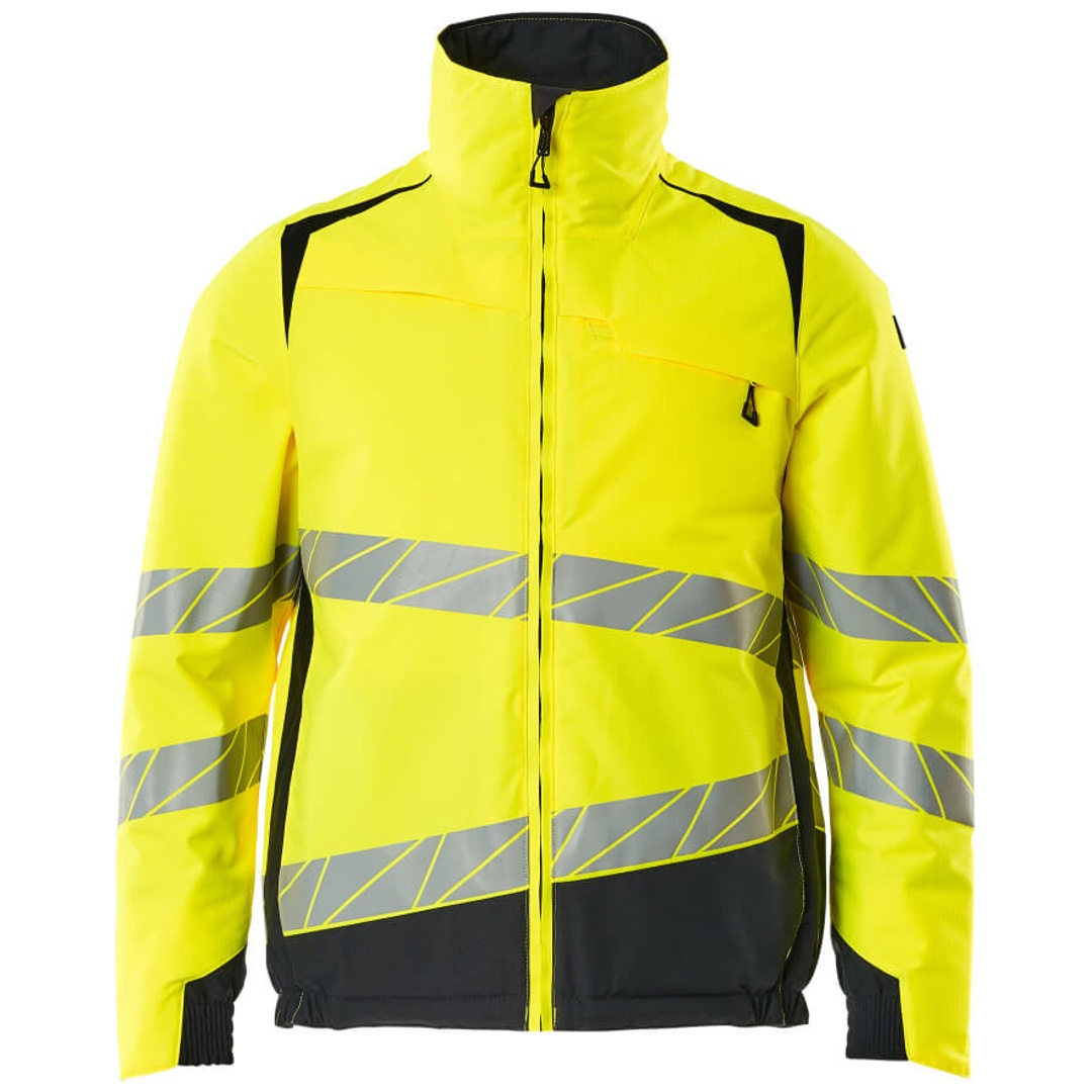 Mascot Herren-Winterjacke 19435-231 M hi-vis gelb/schwarzblau