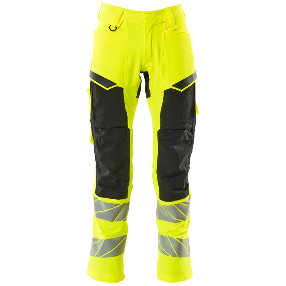 MASCOT ACCELERATE SAFE Warnschutz-Stretchhose 19479 Gr. 82C64 hi-vis gelb/schwarz