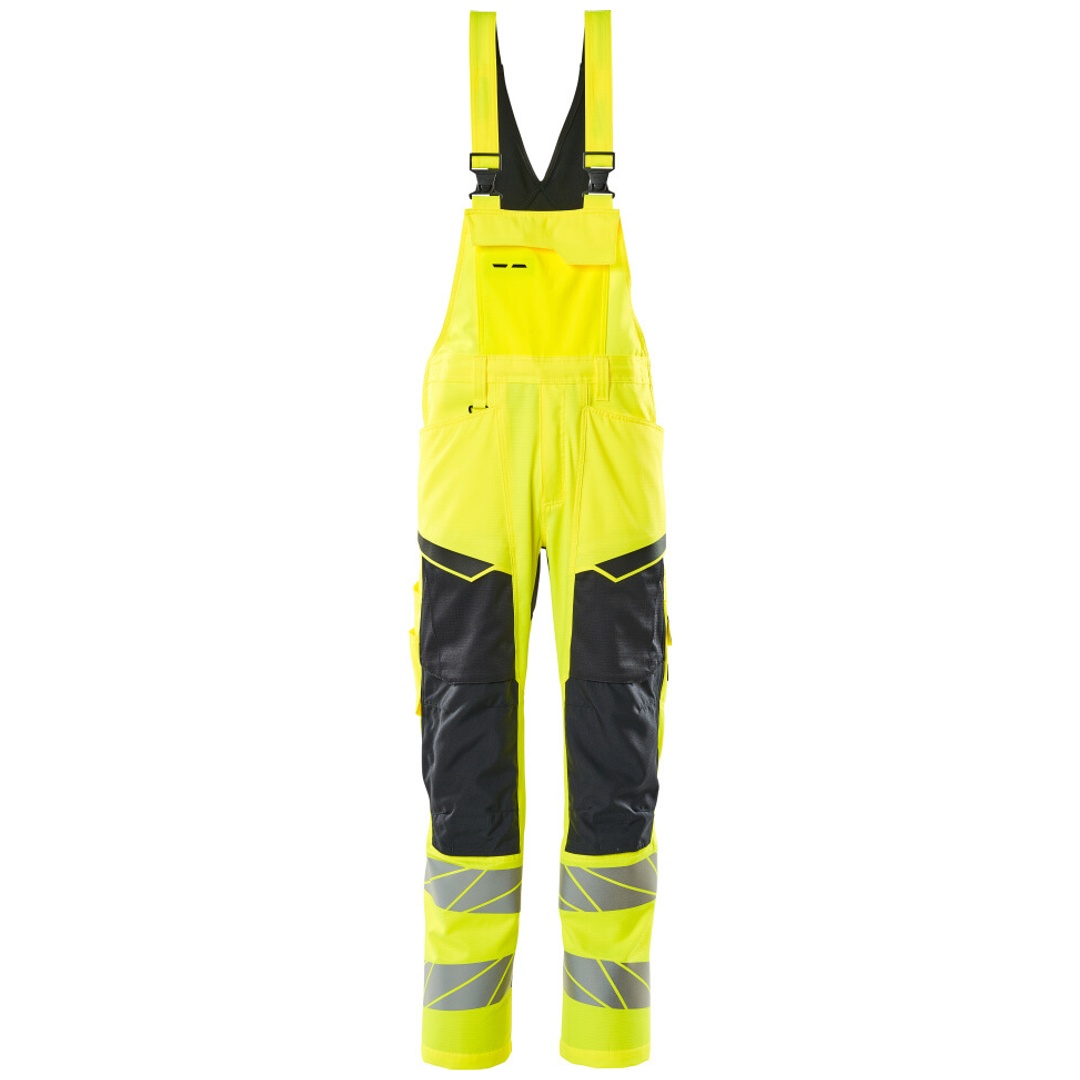 Mascot Warnschutz Latzhose 19569-236-17010 Gr. 76C52 hi-vis gelb/schwarzblau