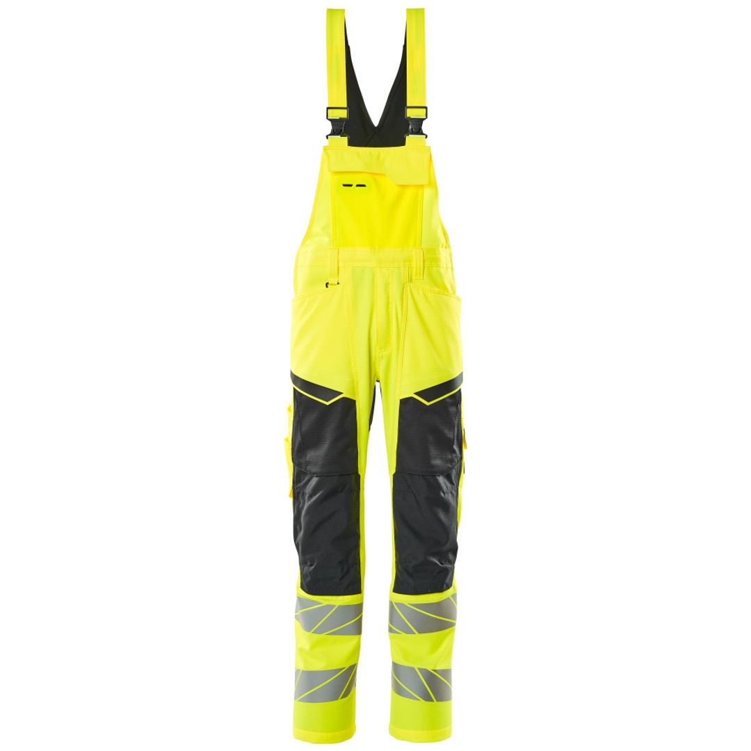 Mascot Warnschutz Latzhose 19569-236-1709 Gr. 76C54 hi-vis gelb/schwarz