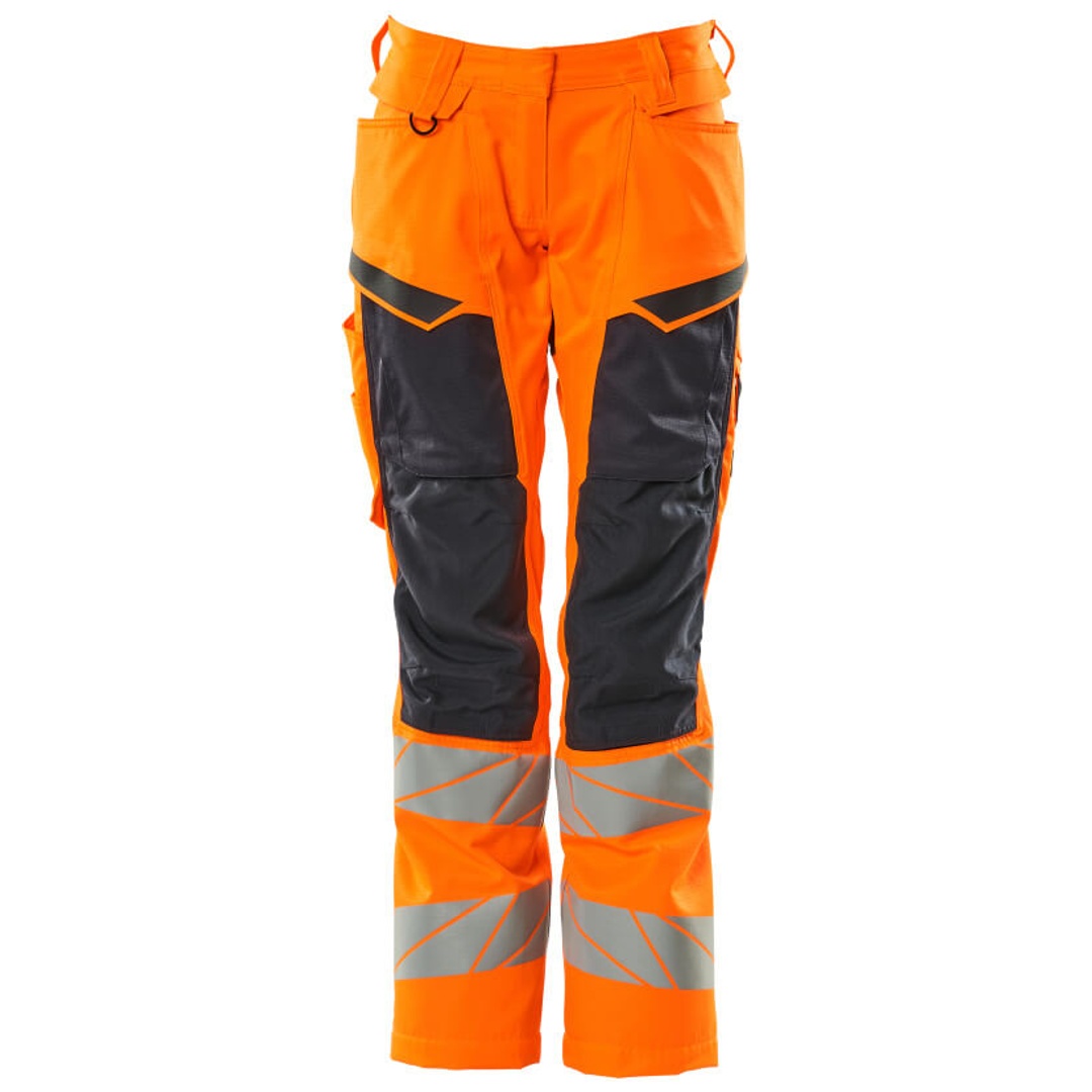 Mascot Damen-Bundhose 19578-236-14010 Gr. 38 hi-vis orange/schwarzblau