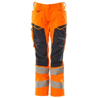 Mascot Damen-Bundhose 19578-236-14010 Gr. 42 hi-vis orange/schwarzblau