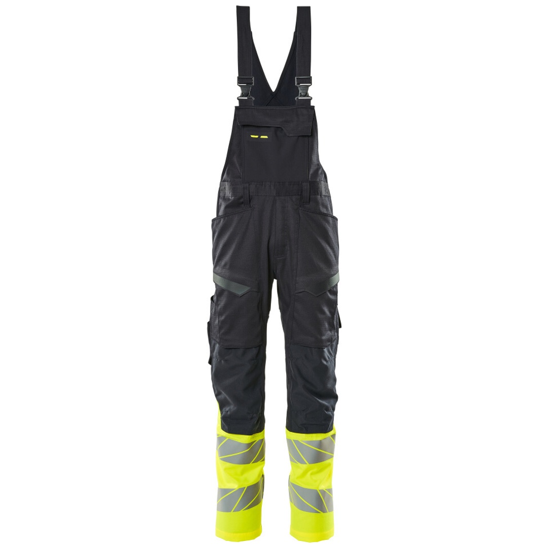 Mascot Latzhose 19669-236-01017 Gr. 76C50 schwarzblau/hi-vis gelb
