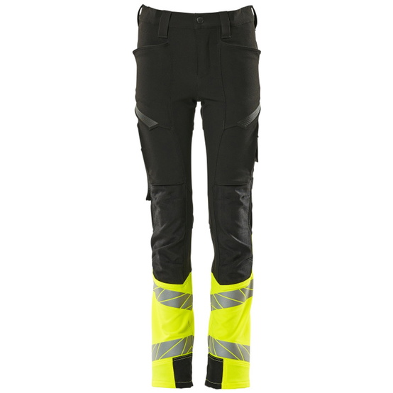 mascot-hose-fuer-kinder-gr-116-schwarz-hi-vis-gelb-p5764686