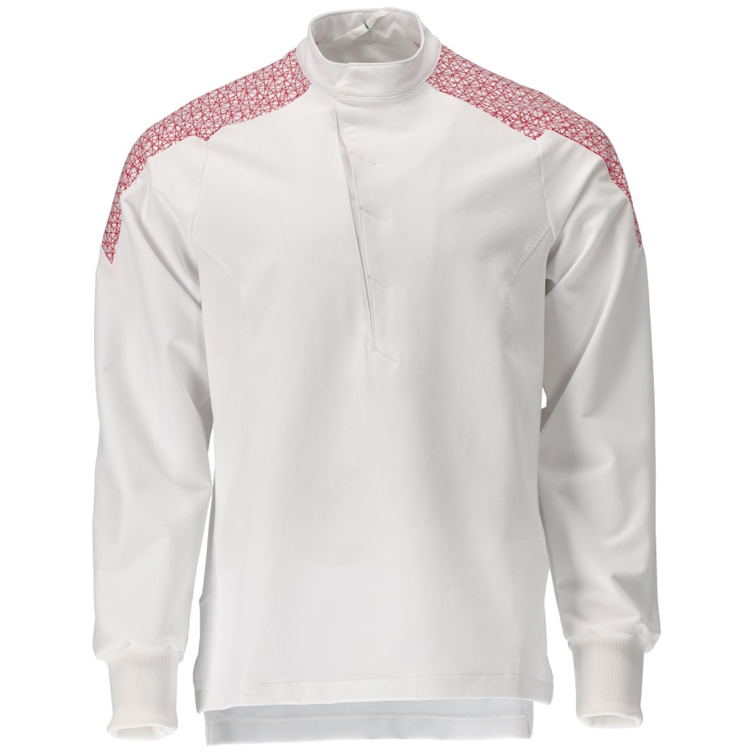 Mascot Schlupfkasack, ULTIMATE STRETCH Gr. XL, weiss/verkehrsrot