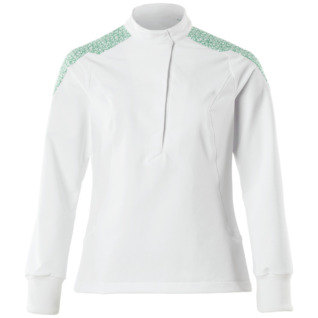 Mascot Schlupfkasack, Damen, ULTIMATE STRETCH Gr. 5XL, weiss/grasgrün