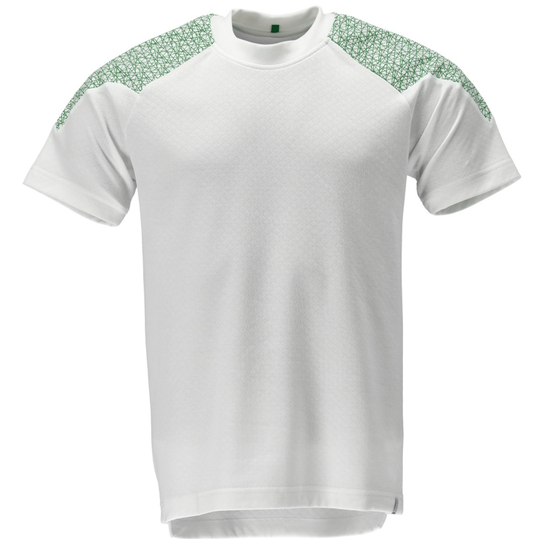 Mascot T-shirt 20082-933-06333 Gr. XS weiss/grasgrün