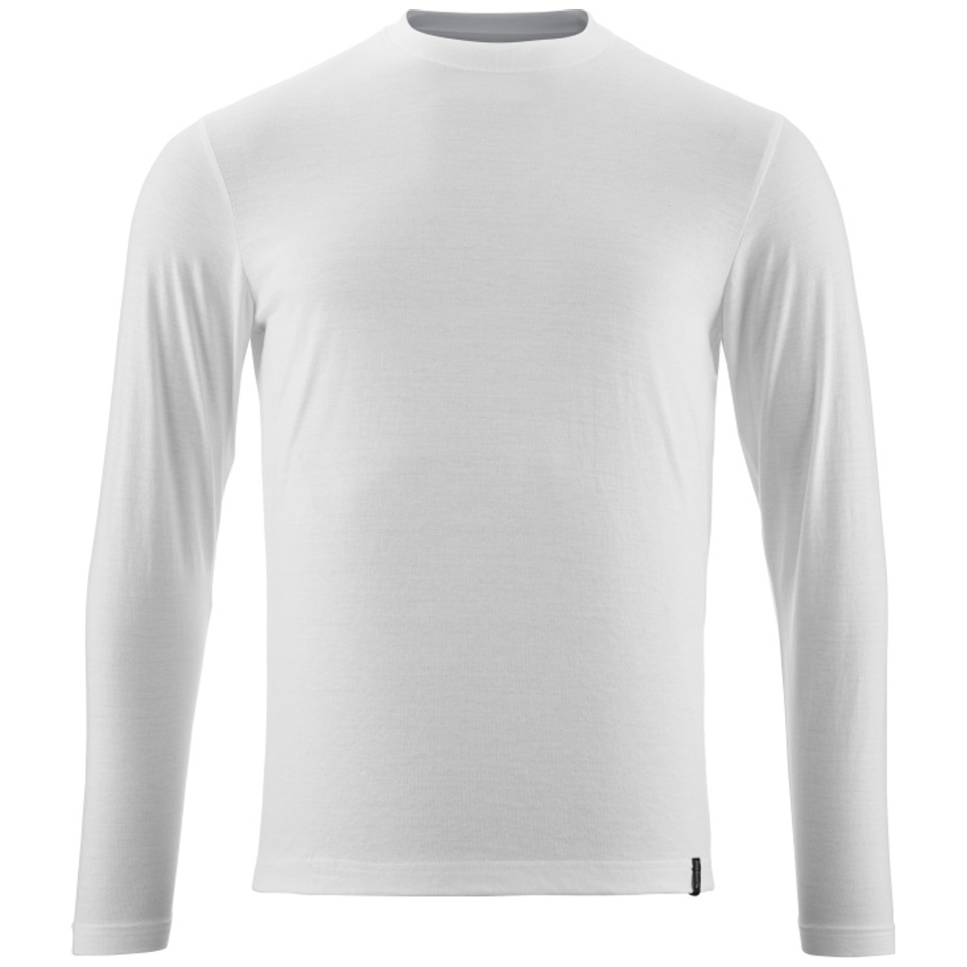 Mascot T-Shirt CROSSOVER langarm 20181 Gr. 4XL weiß