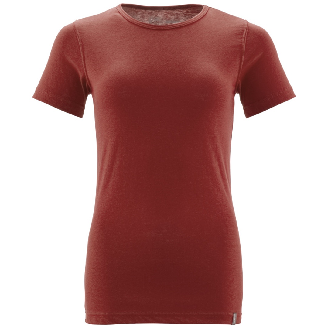 Mascot T-Shirt, Damen T-shirt Gr. 2XLONE, Herbstrot